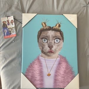 Cat kitty Cyrus wall decor